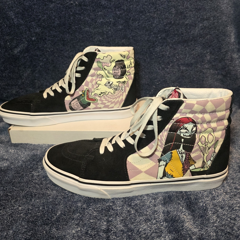 Vans X Disney "The Nightmare Before Christmas" Sk8-Hi "Sally's Potion" Sneakers
